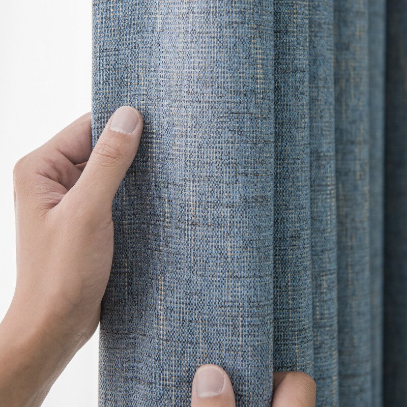 Blackout Linen Curtains Manufacturer - OEM Free Machining Custom Size