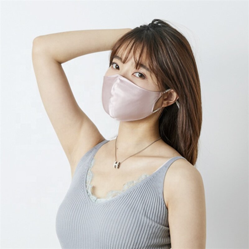 Silk Face Mask Factory - OEM 22 Momme Breathable Washable Reusable