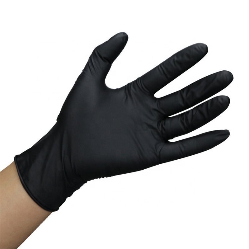 Nitrile Gloves Factory - OEM 6mil Powder Free Disposable Work Glove