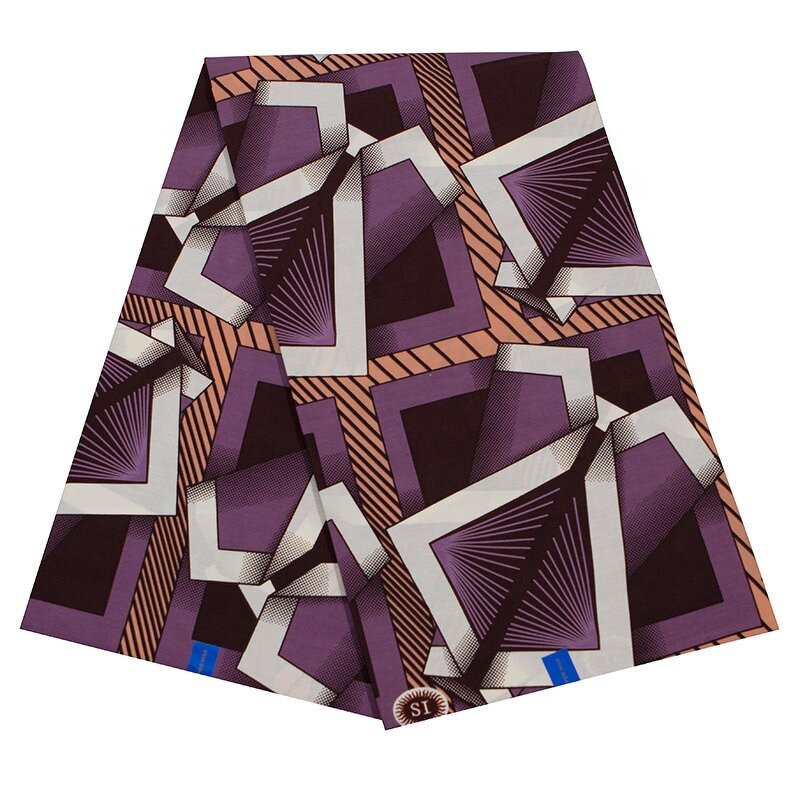 Batik Cloth Manufacturer - OEM 100% Cotton African Wax Fabric Double