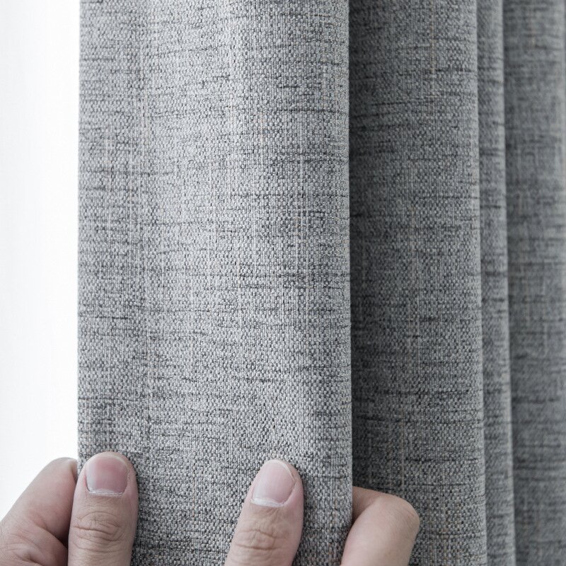 Blackout Linen Curtains Manufacturer - OEM Free Machining Custom Size