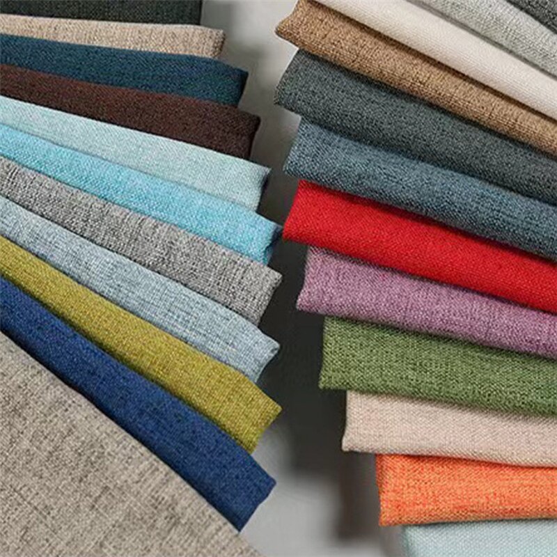 Polyester Linen Fabric Manufacturer - OEM 1.47 Meters Washable Custom
