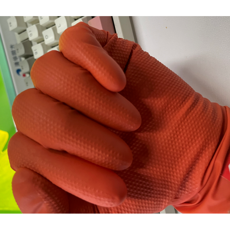 Nitrile Disposable Gloves Manufacturer - OEM 8mil Heavy Duty Diamond