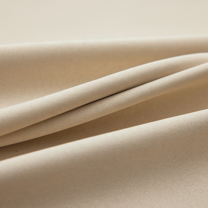 Black Silk Curtains Factory - OEM Double-side Antiglare Lightproof Custom