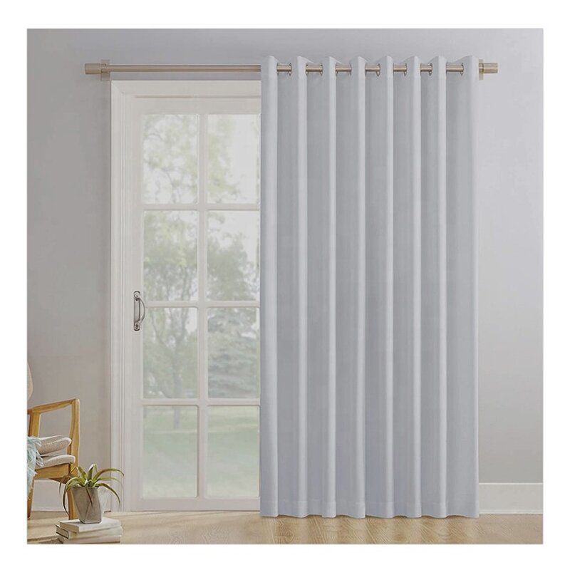 Black Silk Curtains Factory - OEM Double-side Antiglare Lightproof Custom