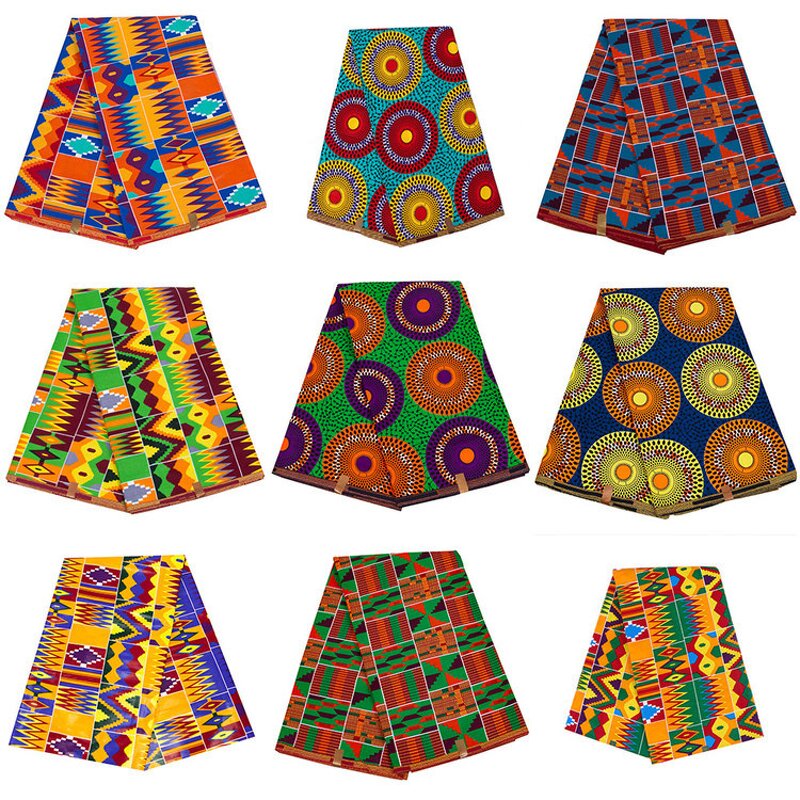 African Chiganvy Fabric Manufacturer - OEM 100% Cotton Batik Printing