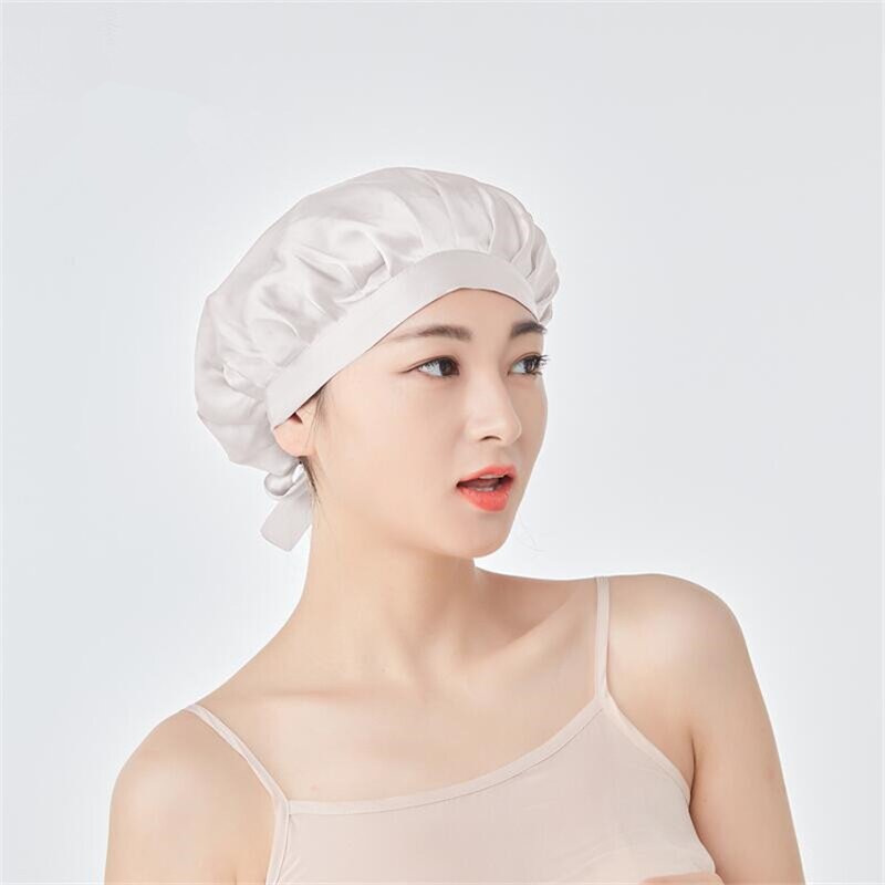 Silk Bonnet Factory - OEM Women Luxury Elastic Hair Care Sleeping Hat