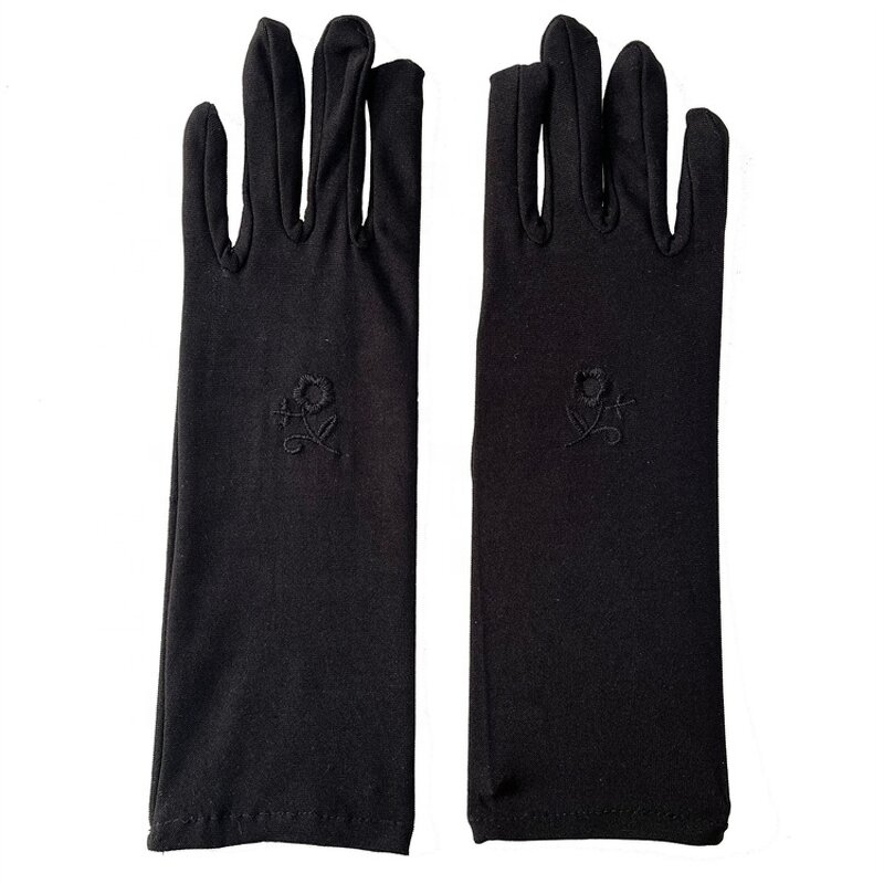 Muslim Gloves Manufacturer - OEM Summer Sun Protection Black Long