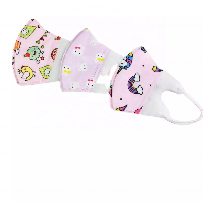 Children Face Mask Factory - OEM Cartoon Printed 3 Layer Disposable Mask