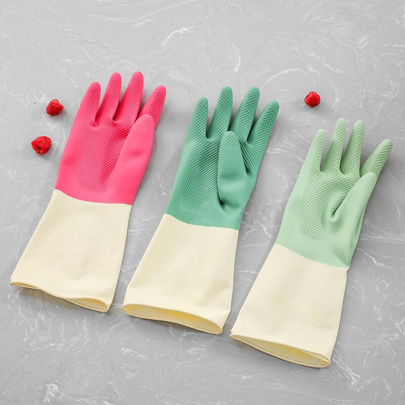 Cleaning Gloves Manufacturer - OEM Waterproof Dish Washing Rubber Glove