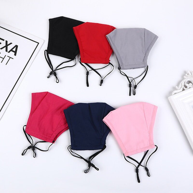 Cotton Face Mask Factory - OEM Custom Logo Washable Filter Pocket Mask