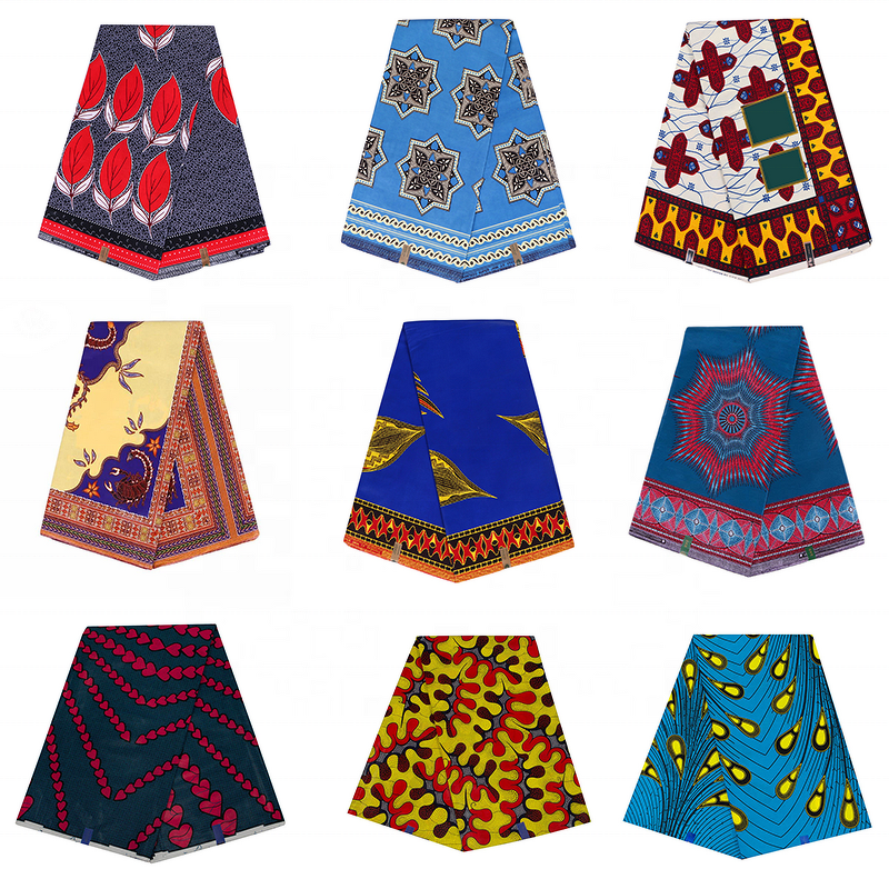 Wax Printed Fabric Factory - OEM 100% Cotton Ethic African Ankara