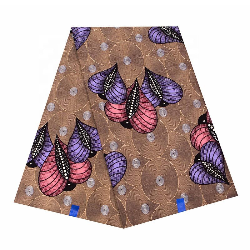 Batik Cloth Manufacturer - OEM 100% Cotton African Wax Fabric Double