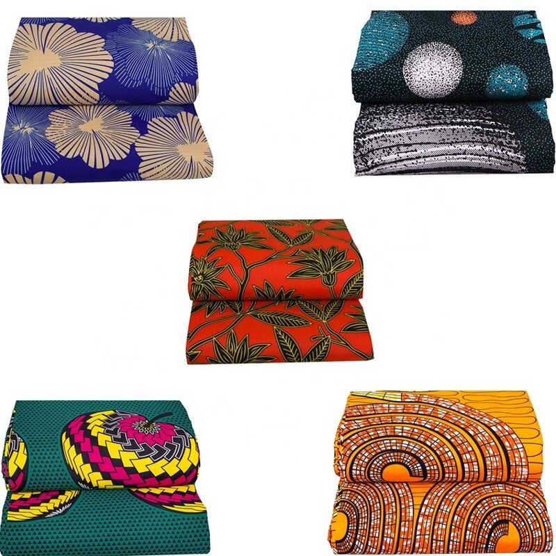 African Wax Fabric Factory - OEM Polyester Party Dress Garment Batik