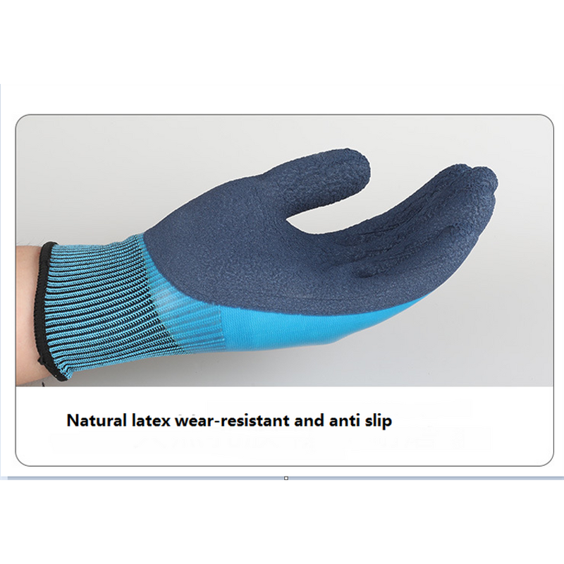Waterproof Work Gloves Factory - OEM Double Layer Oil Resistant Anti Slip