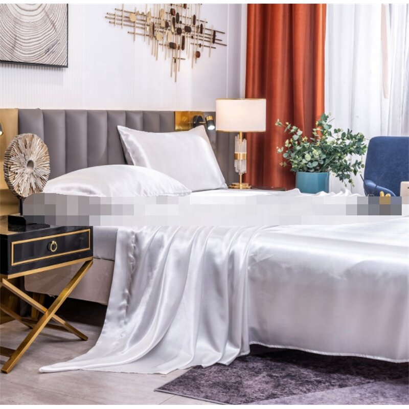 Satin Pillowcase Factory - OEM 100% Polyester Custom Logo Hotel