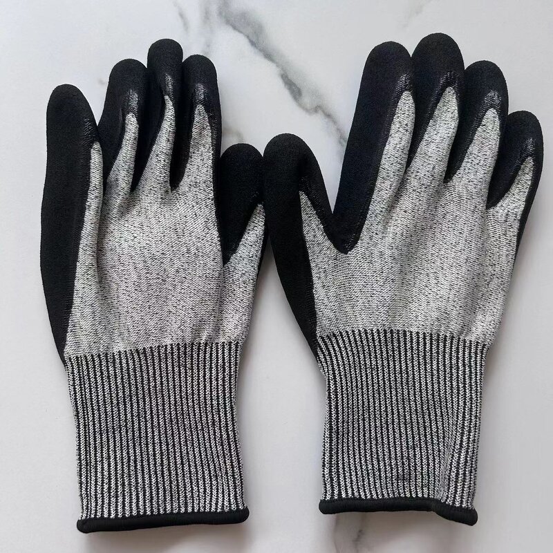 HPPE Work Gloves Factory - OEM Level 5 Cut Abrasion Resistant Glove