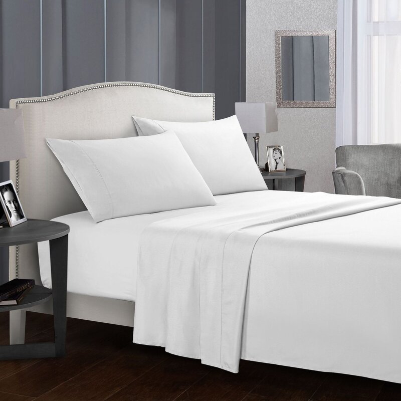 Bedding Sheets Factory - OEM Luxury Soft Deep Pockets 4 Piece Set