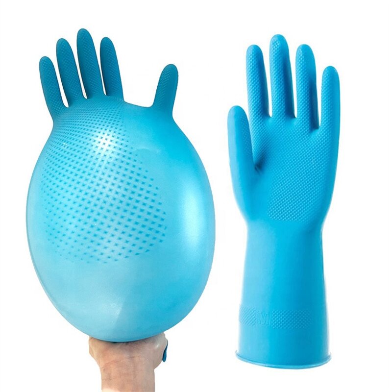 Reusable Cleaning Gloves Manufacturer - OEM Waterproof Kitchen Latex Glove