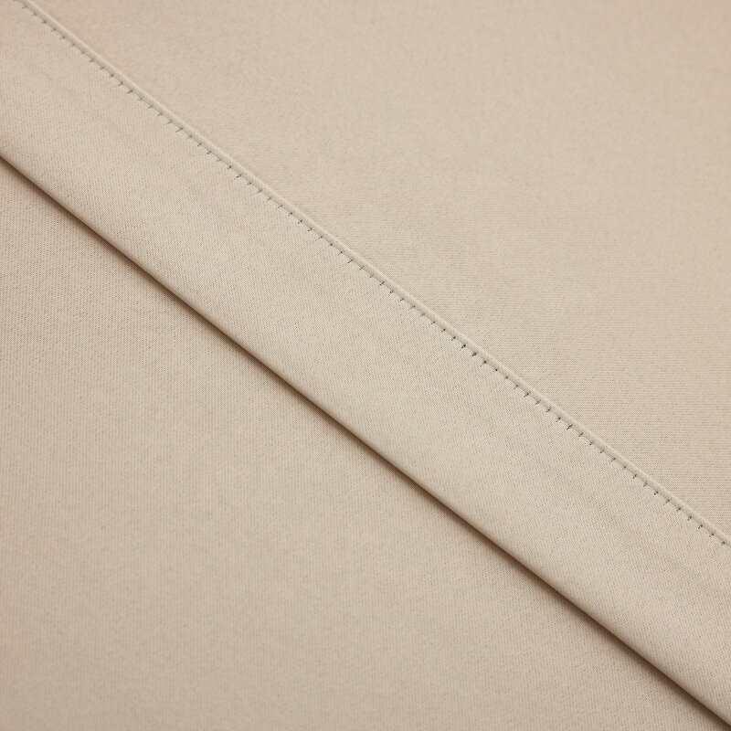 Black Silk Curtains Factory - OEM Double-side Antiglare Lightproof Custom