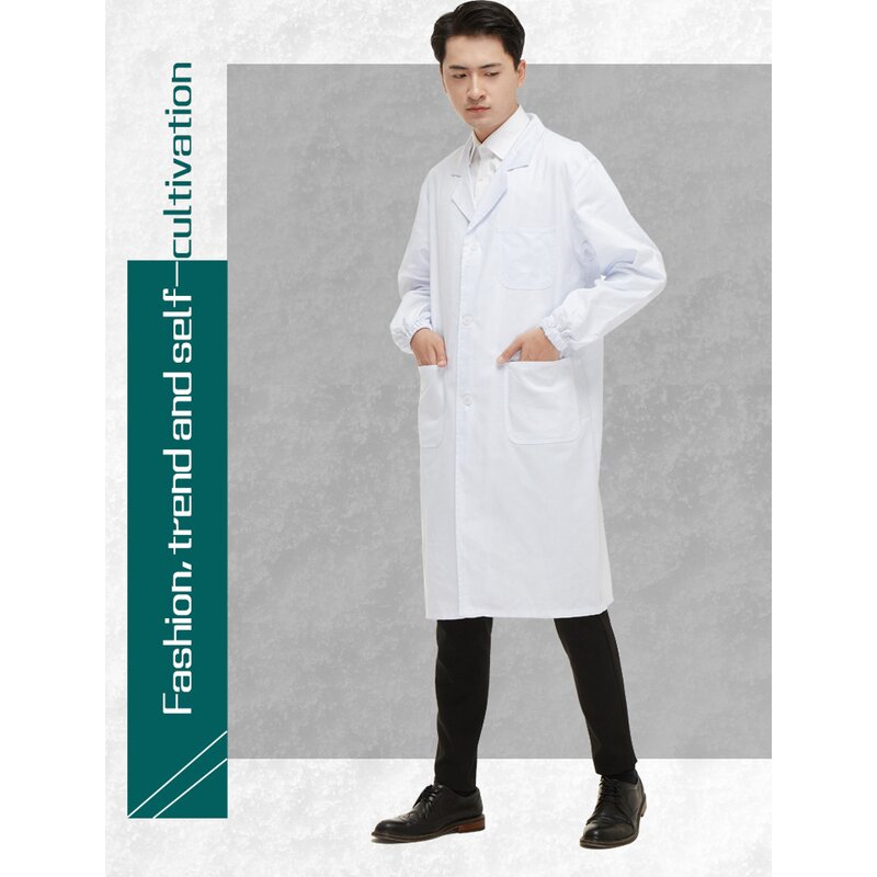 Lab Coat Factory - OEM Unisex White Gown Doctor Nurse Work Uniform