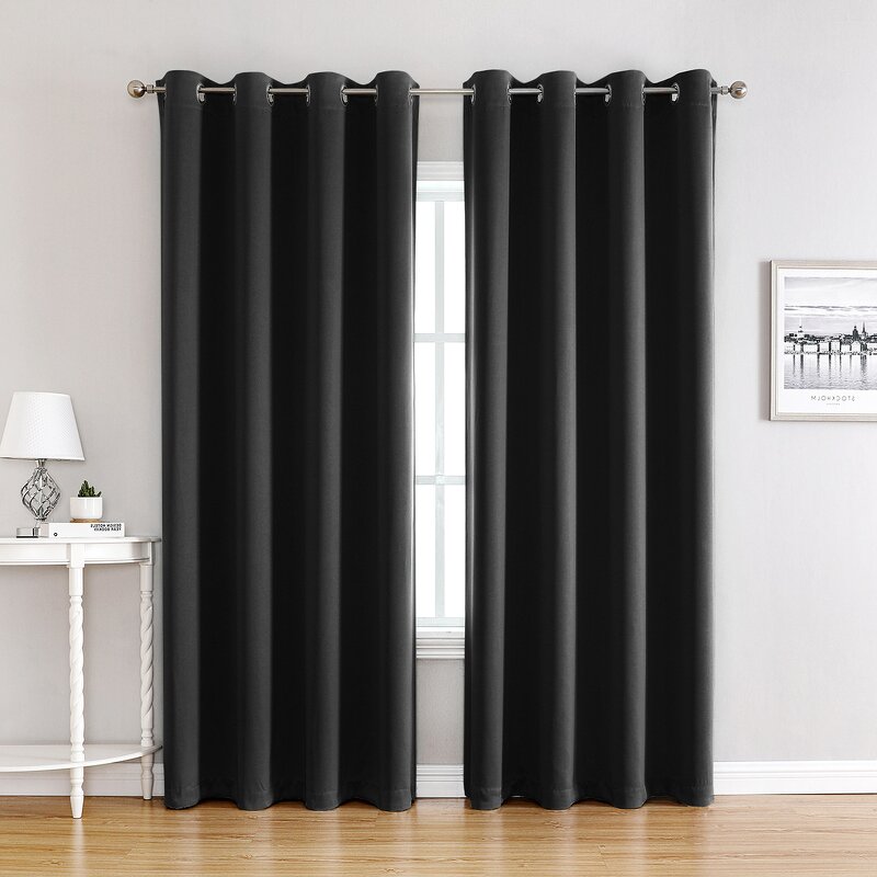 Blackout Curtains Manufacturer - OEM Simple Design Light Shading Bedroom