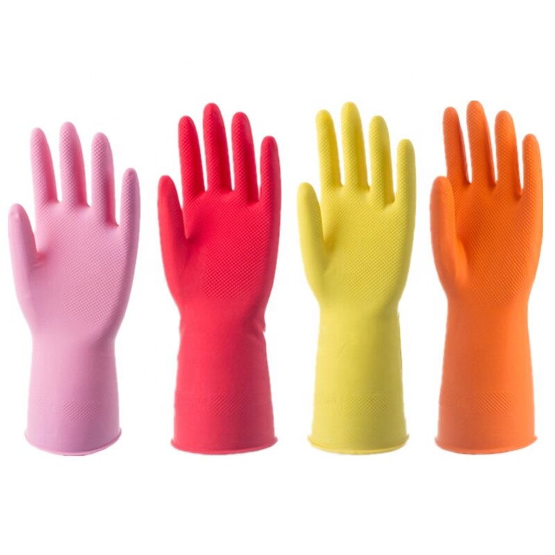 Reusable Cleaning Gloves Manufacturer - OEM Waterproof Kitchen Latex Glove