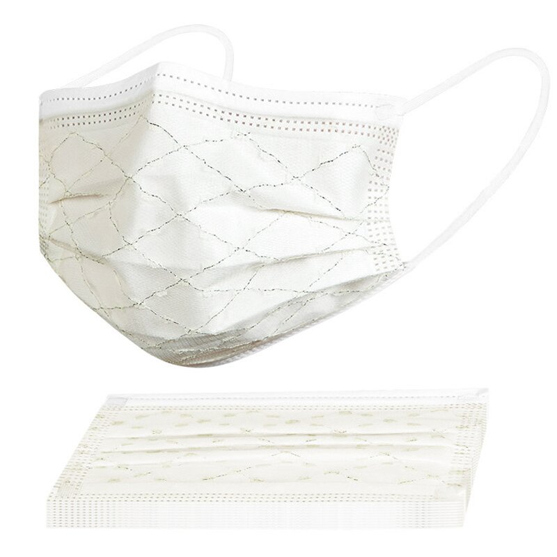 Disposable Face Mask Manufacturer - OEM Fashion Lace Pattern 3 Ply Mask