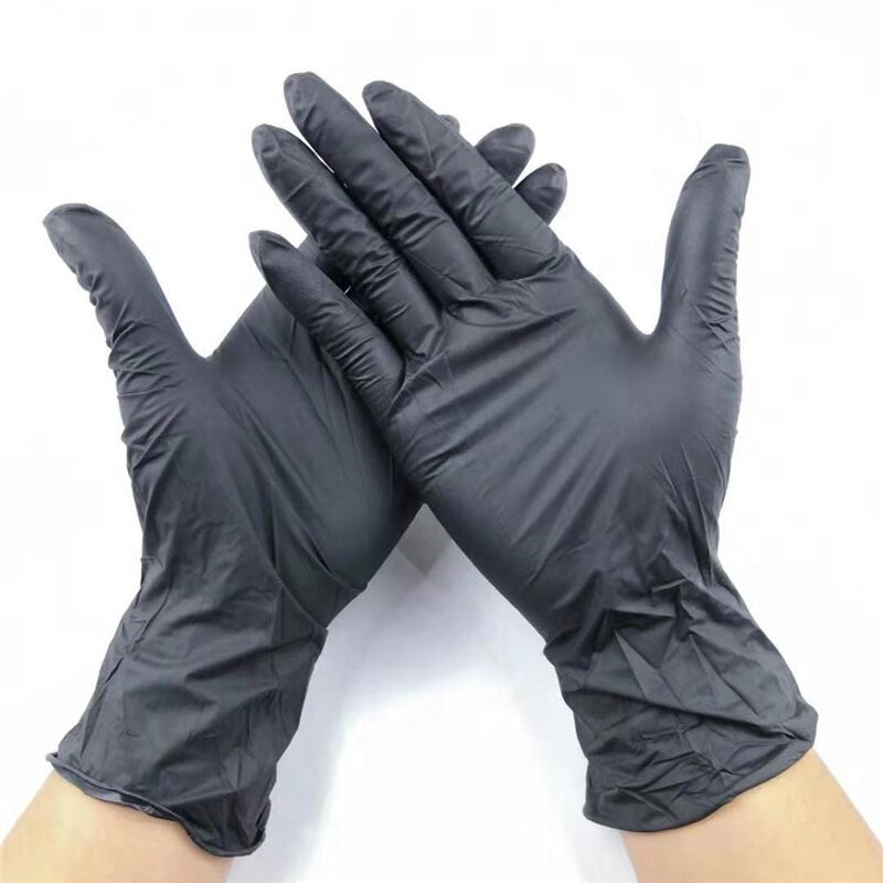 Nitrile Gloves Factory - OEM 6mil Powder Free Disposable Work Glove