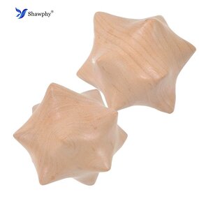 Massage Ball Supplier - OEM Spiky Wood Ball with Musical Function