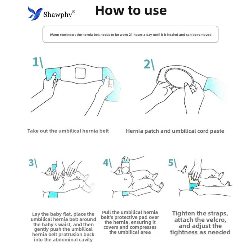 Newborn Hernia Belt Manufacturer - OEM Infant Navel Support Belt