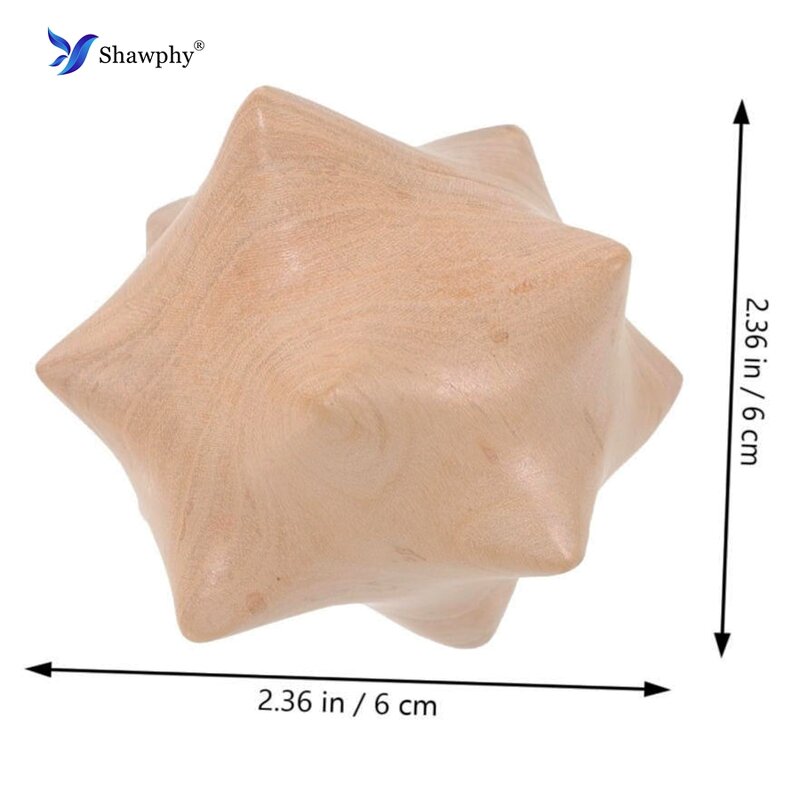 Massage Ball Supplier - OEM Spiky Wood Ball with Musical Function