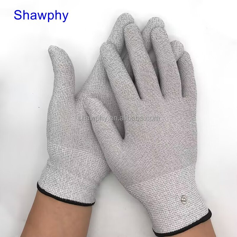 TENS Gloves Supplier - OEM Silver Fiber Pain Relief Massage Gloves