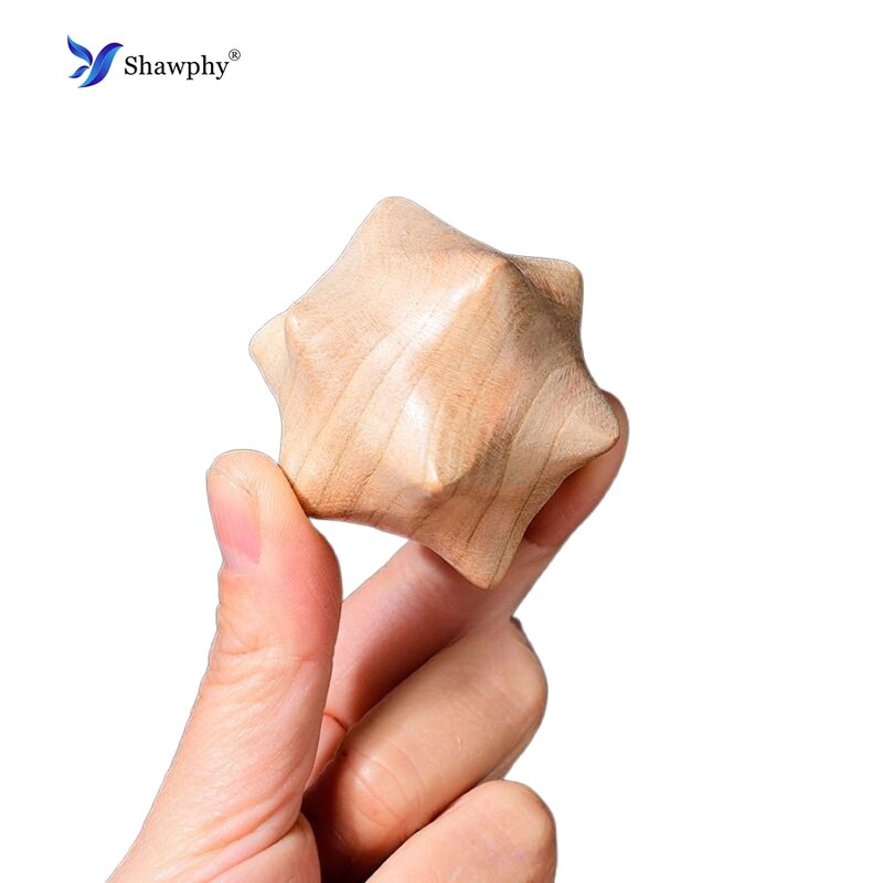 Massage Ball Factory - OEM Wood Spiky Acupoint Musical Ball