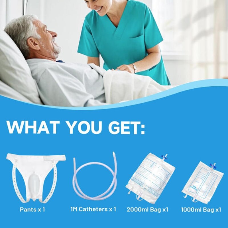 Urine Collection Bag Supplier - OEM TPE Drainage Set with Disinfecting