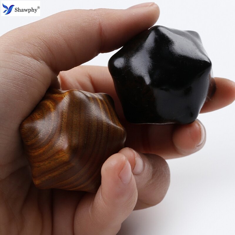Hand Massage Ball Manufacturer - OEM Portable Wooden Hexagonal Ball