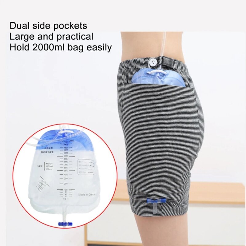 Ostomy Underwear Supplier - OEM Men Cotton Catheter Underwear