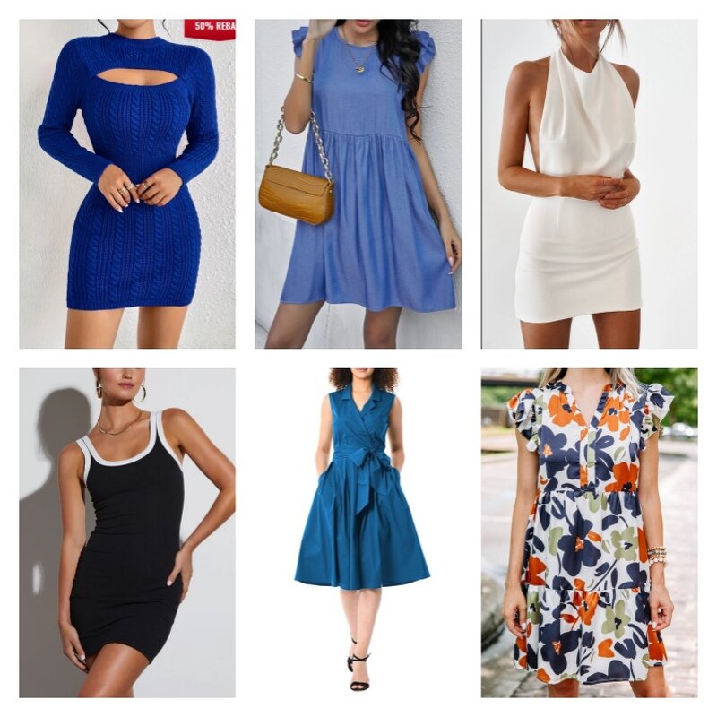 Used Women's Dresses Factory - Wholesale Digital Printed Dresses