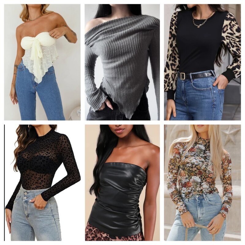 Used Women's Tops Manufacturer - Wholesale Cotton Mixed Apparel