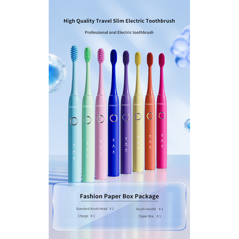 Electric Toothbrush Supplier - OEM Portable IPX7 BBC Bristle