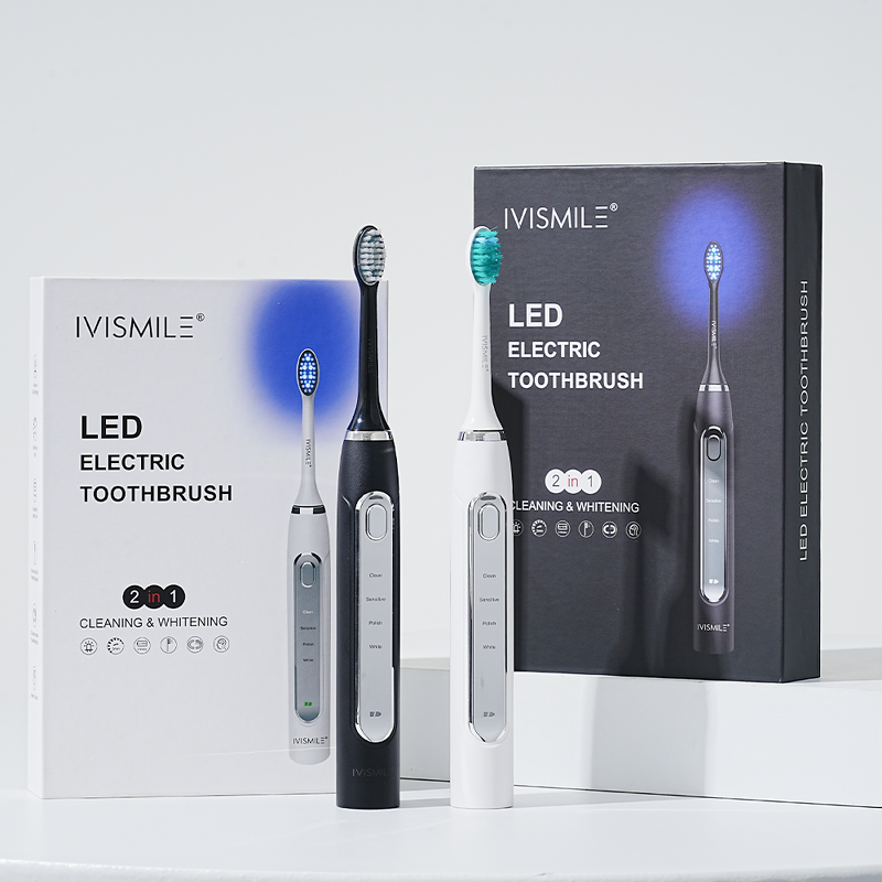 Electric Toothbrush Manufacturer - OEM 4 Mode Blue LED Toothbrush