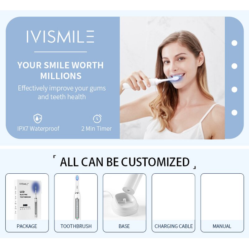 Electric Toothbrush Manufacturer - OEM Custom Wireless Sonic