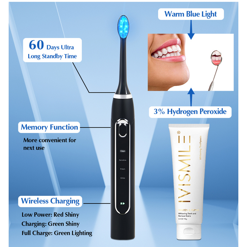Electric Toothbrush Supplier - OEM Premium Whitening Led Light