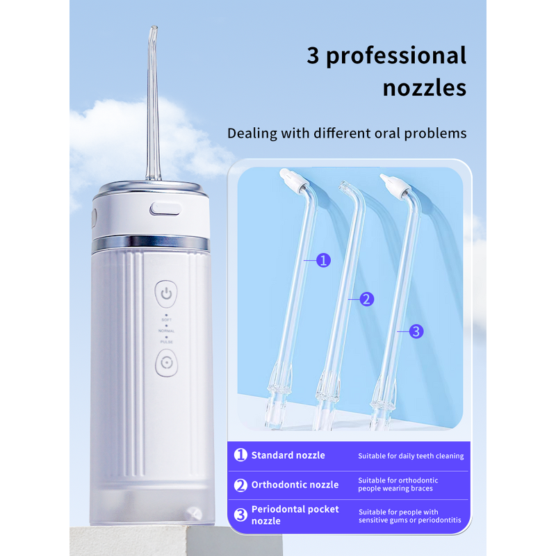 Water Flosser Supplier - OEM 270ML Portable Mouth Washer