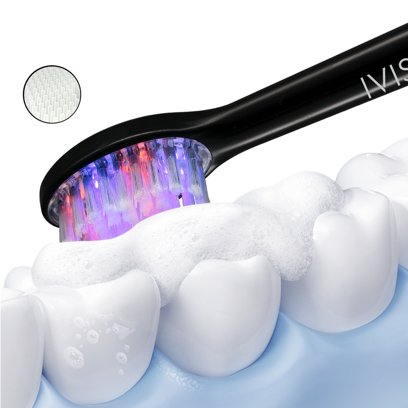 Electric Toothbrush Factory - OEM Red Blue LED Whitening Toothbrush