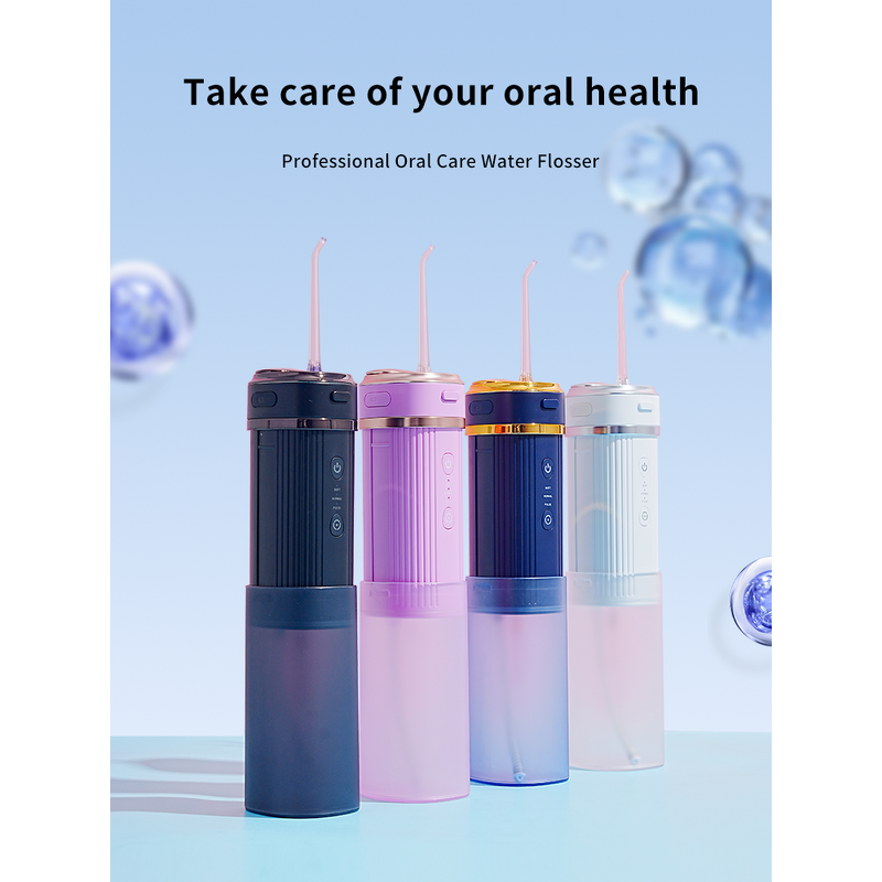 Water Flosser Supplier - OEM IPX7 Waterproof 3 Nozzle Flosser