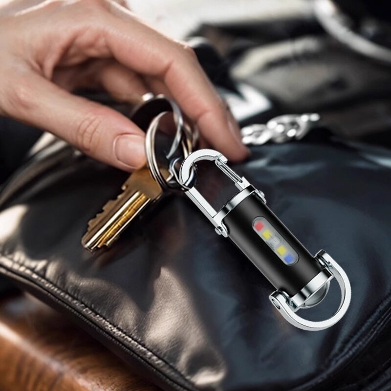 LED Keychain Flashlight Factory - Rechargeable Mini EDC Flashlight