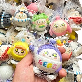 Decompression Toy Factory - Cartoon Pocket Egg Squeeze Toy