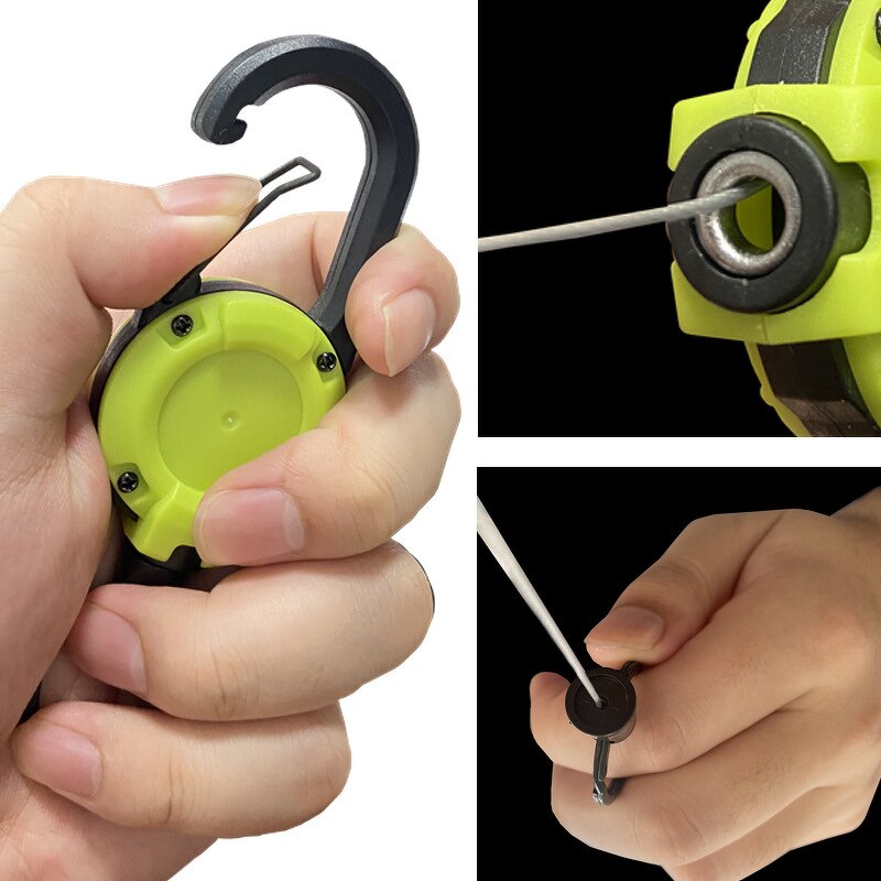 Retractable Keychain Factory - Heavy Duty Key Reel with Belt Clip
