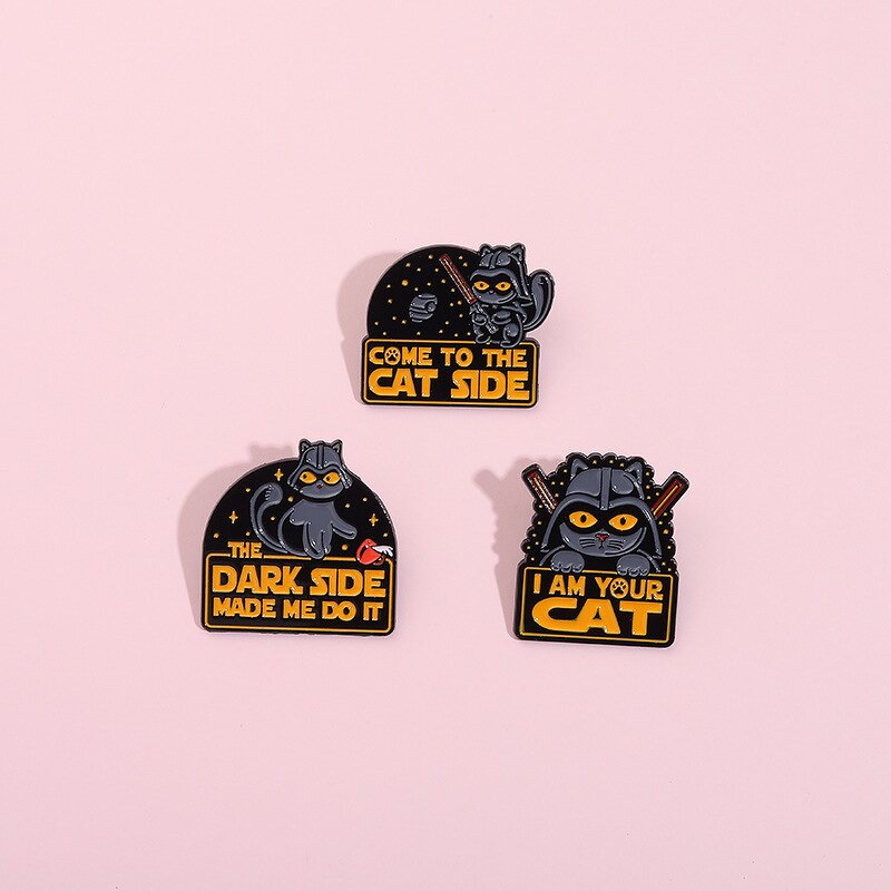 Animal Brooch Manufacturer - Custom Enamel Cat Lapel Pin